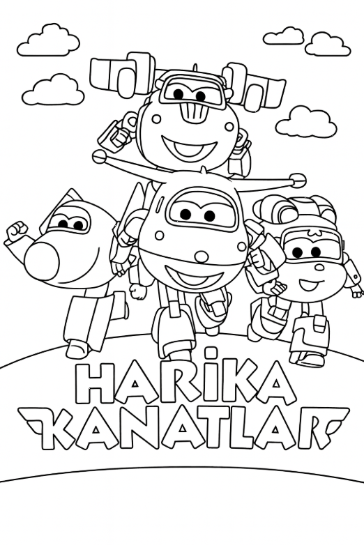 Harika Kanatlar Boyama