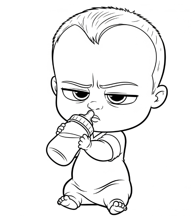 Patron Bebek Boyama