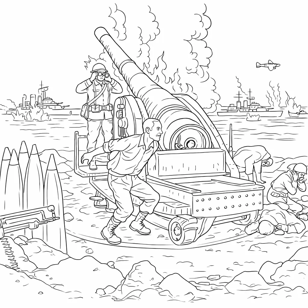 Çanakkale Geçilmez Boyama Sayfası