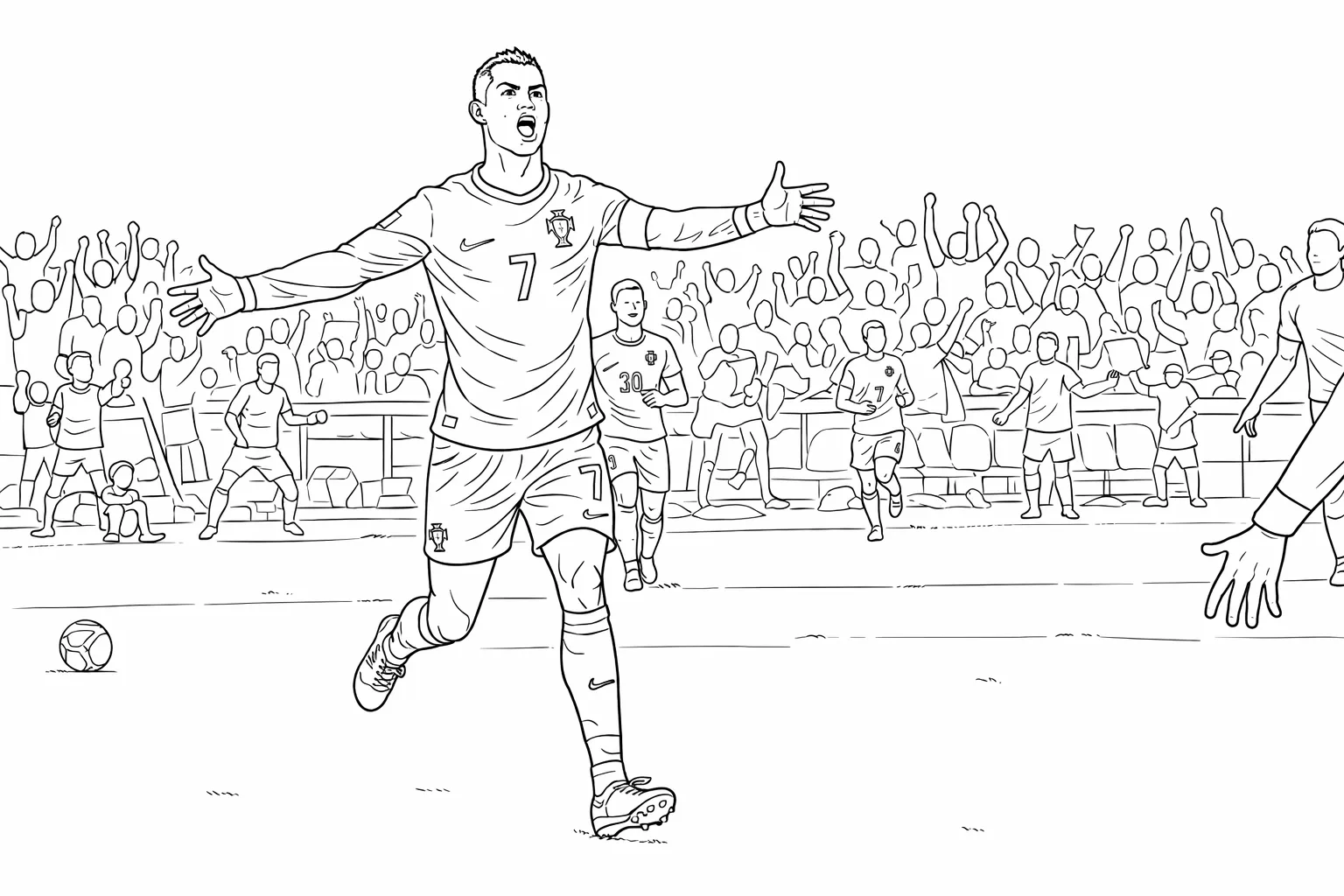 Cristano Ronaldo Boyama Sayfası