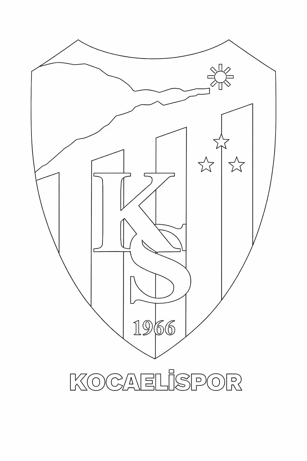Kocaelispor Logo Boyama Sayfası