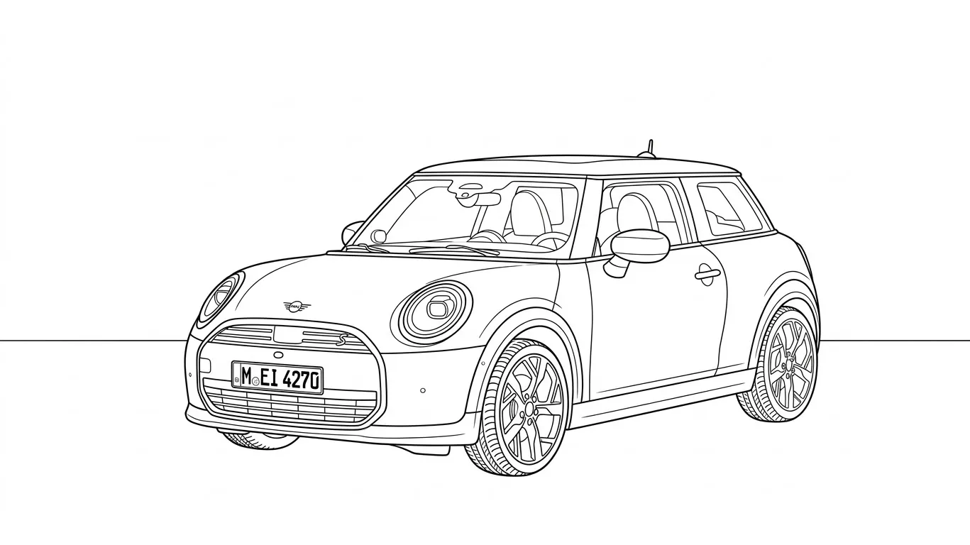 Mini Cooper Boyama Sayfası