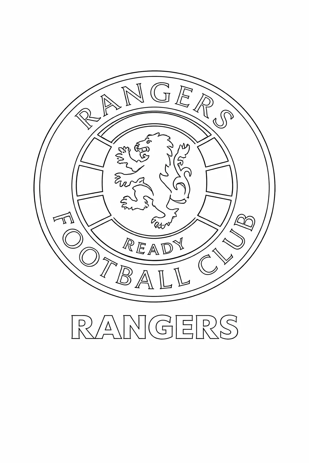 Rangers Logo Boyama Sayfası