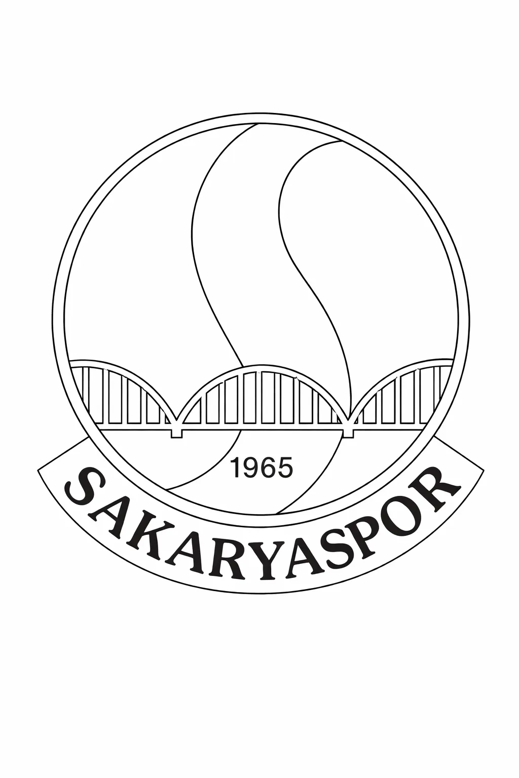 Sakaryaspor Logo Boyama Sayfası