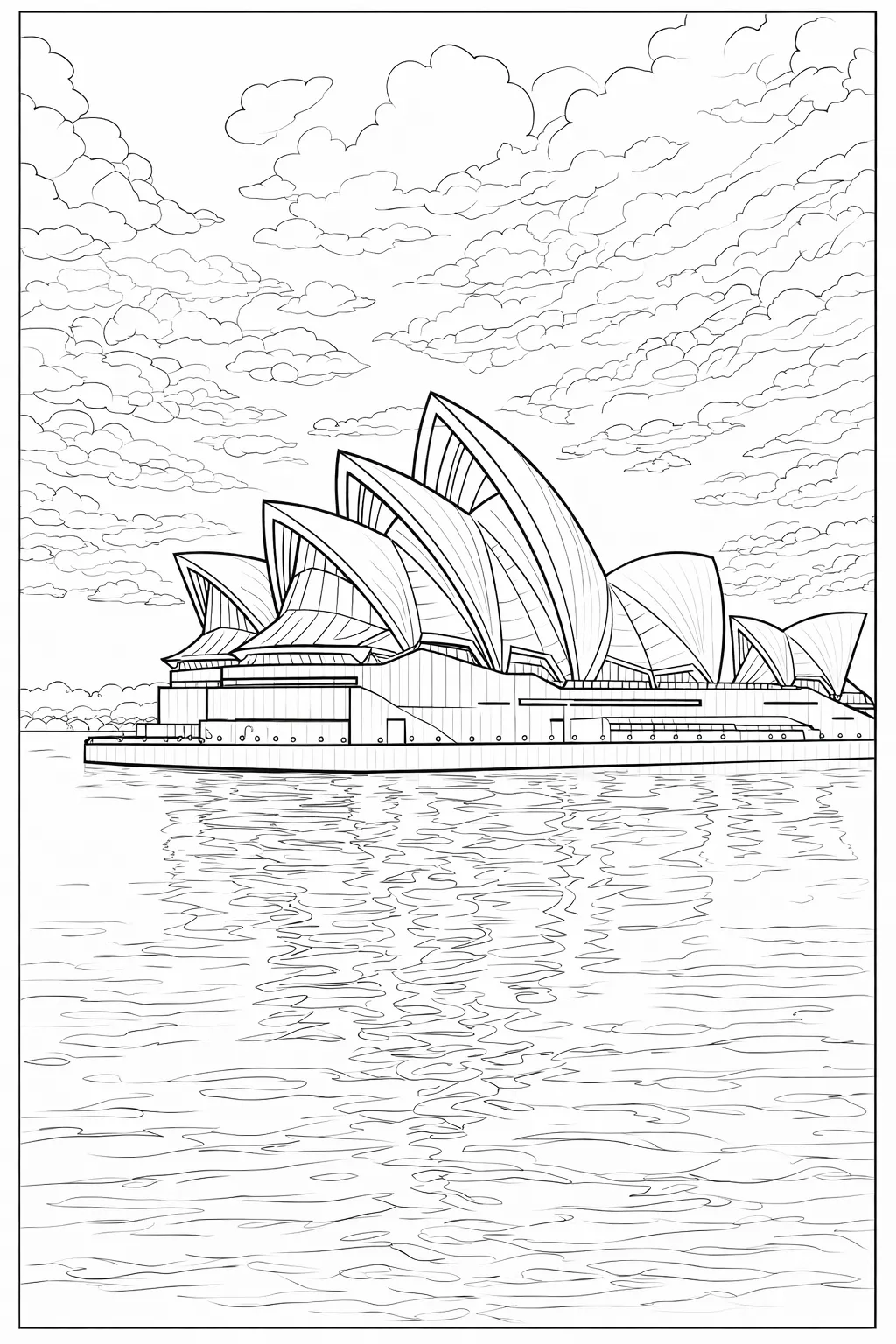 Sidney Avusturalya Boyama Sayfası
