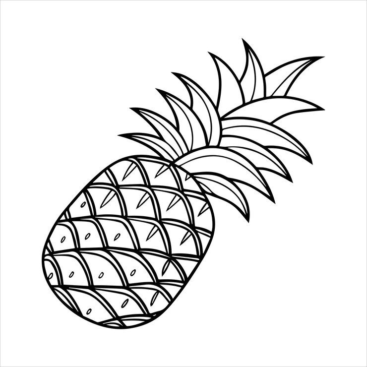 Ananas Boyama