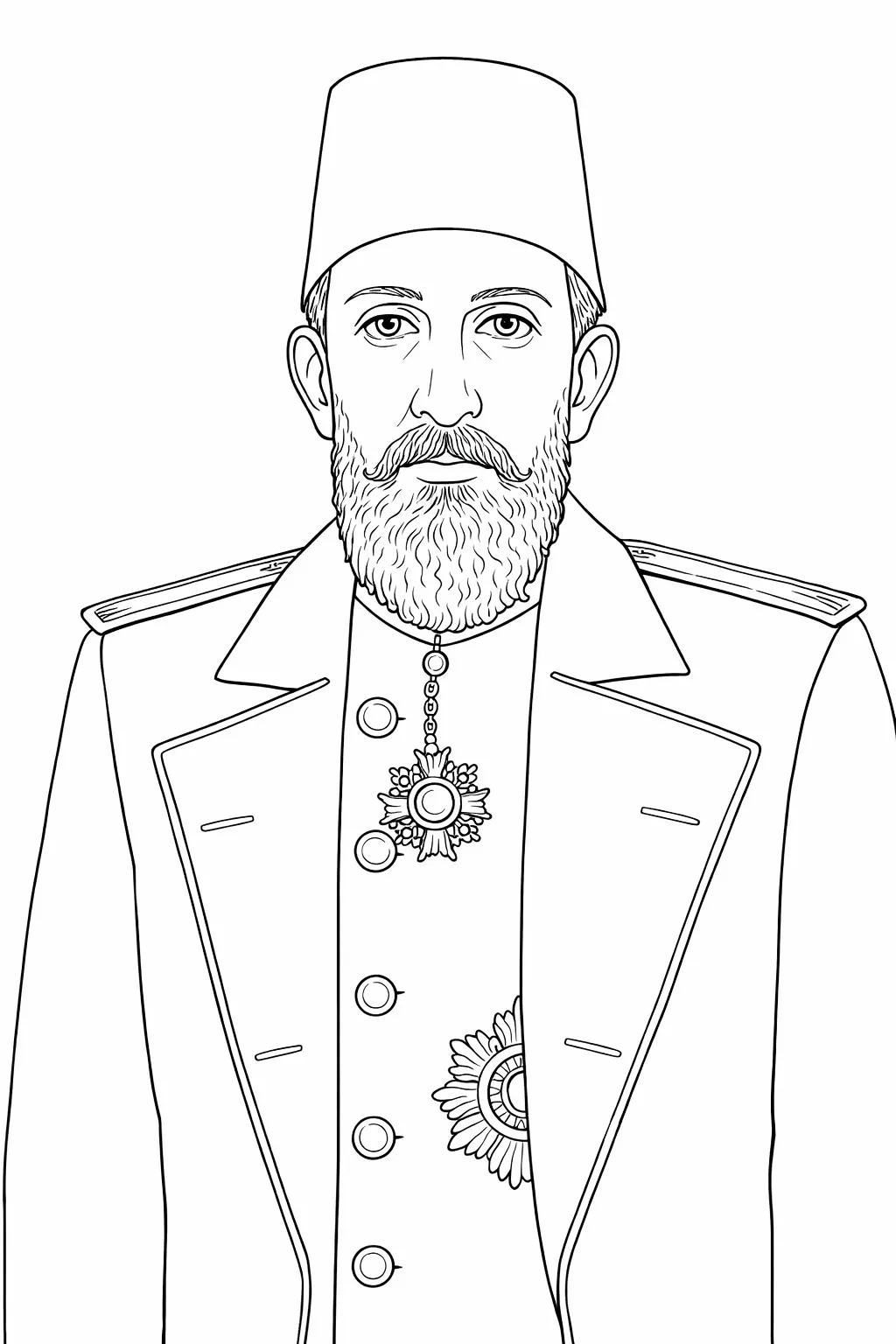 Sultan 2. Abdulhamit Boyama Sayfası